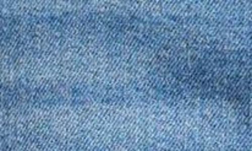 Purple Brand Ripped Crop Wide Leg Jeans In Mid Indigo