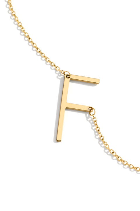 Statement Initial Necklace