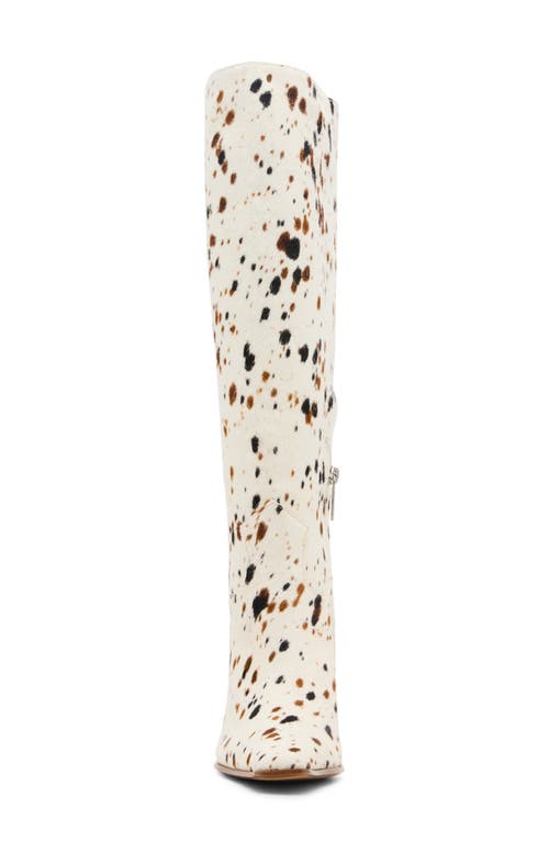 Steve Madden Wescot Genuine Calf Hair Knee High Boot In Multi