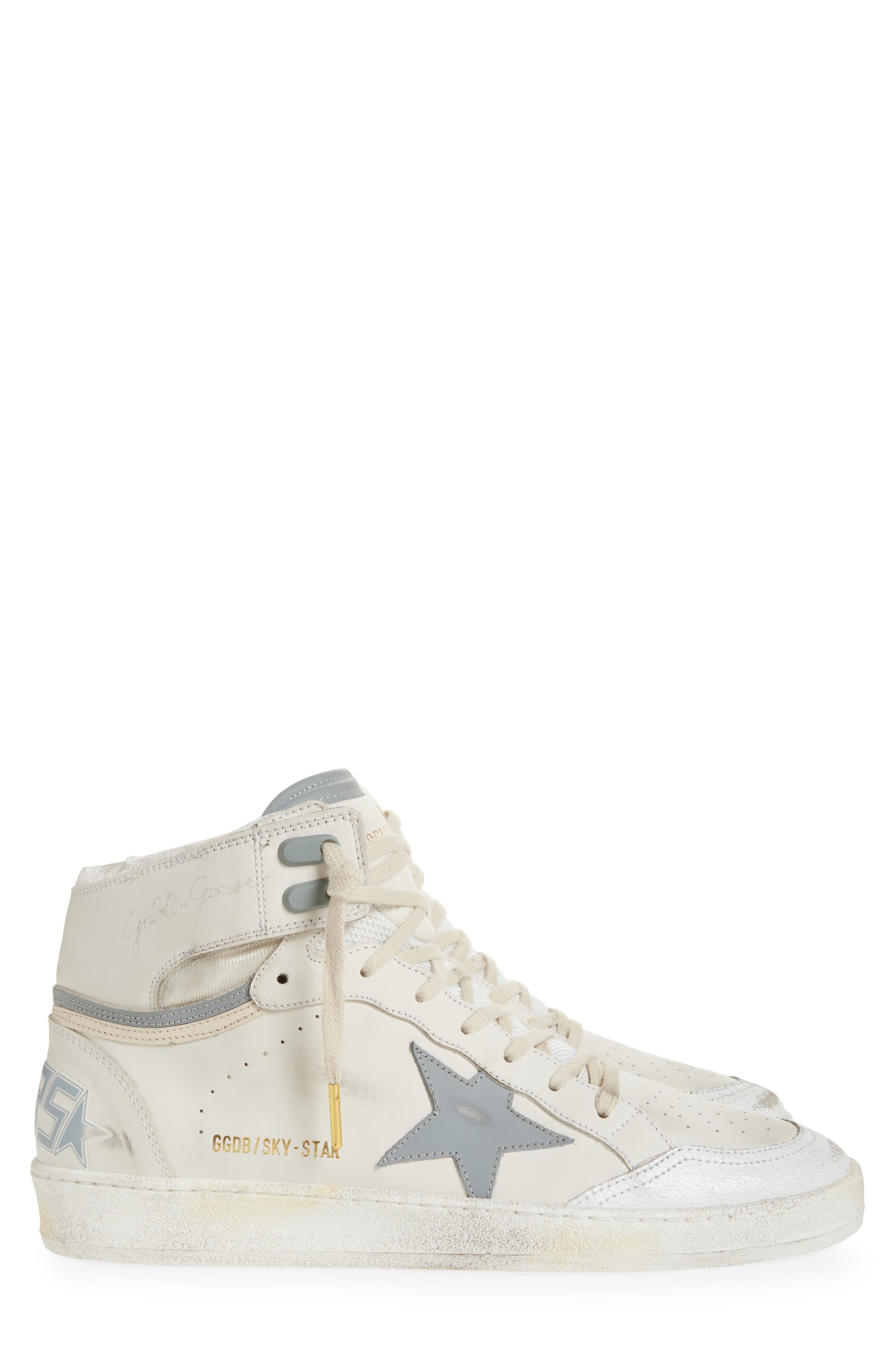 Golden Goose Sky-Star High Top Sneaker, Alternate, color, 