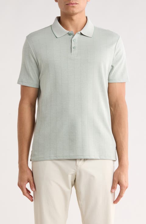 Ozark Cotton Blend Knit Polo