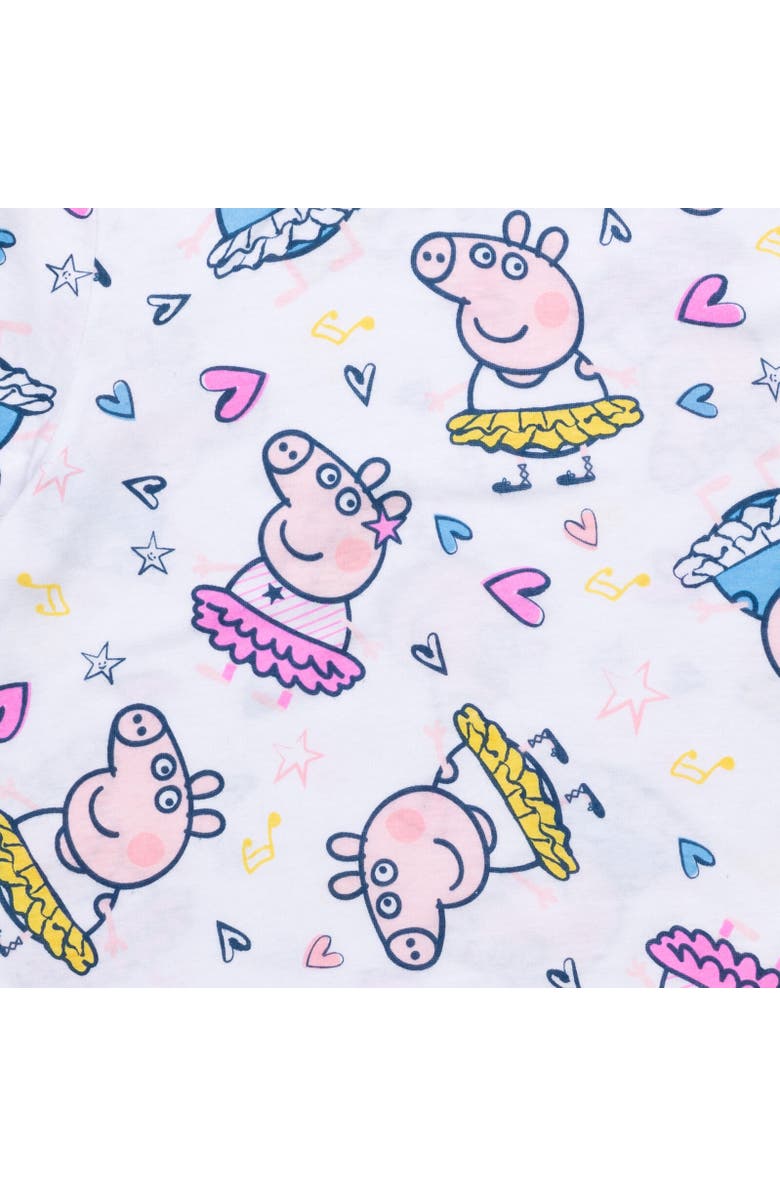 Peppa Pig 3-Pack T-Shirts, Alternate, color, White/Pink