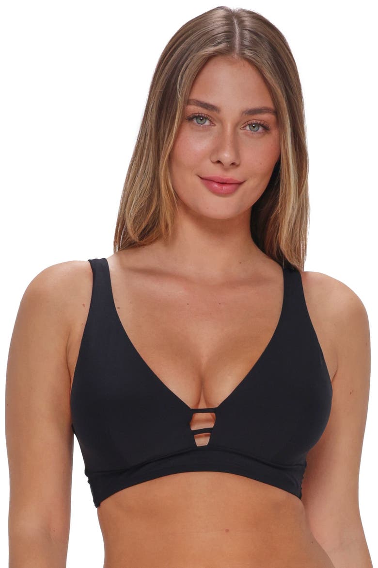 Natalie Bikini Swimsuit Top - DD Cup, Alternate, color, BLACK