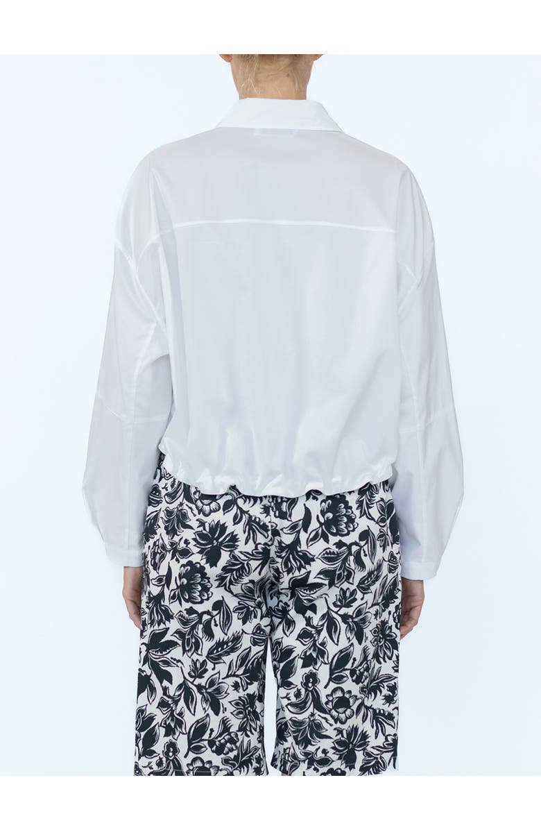 Callas Milano Lille Blouson hem shirt, Alternate, color, White
