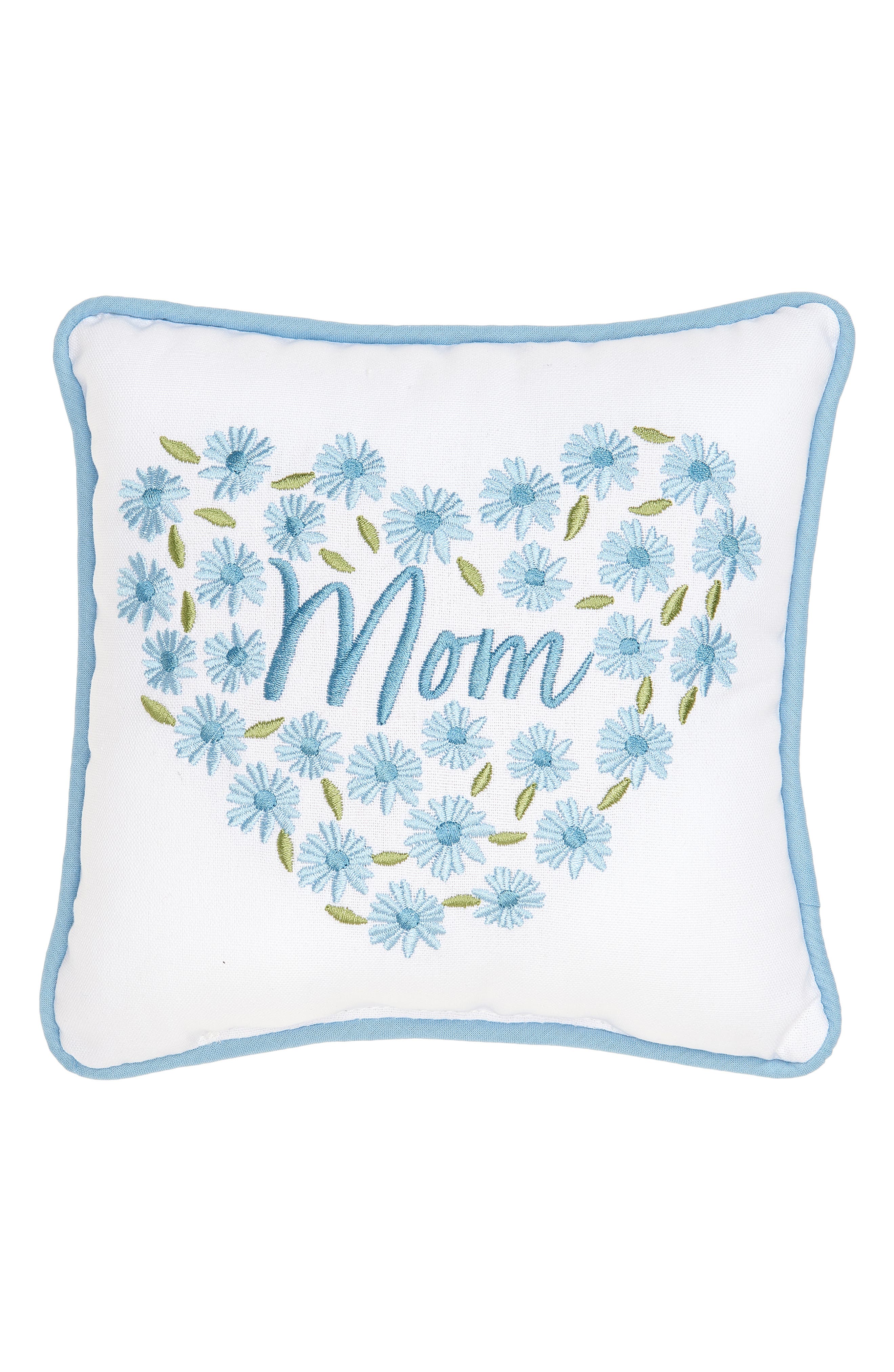 C&F Home Mom Floral Heart Accent Pillow