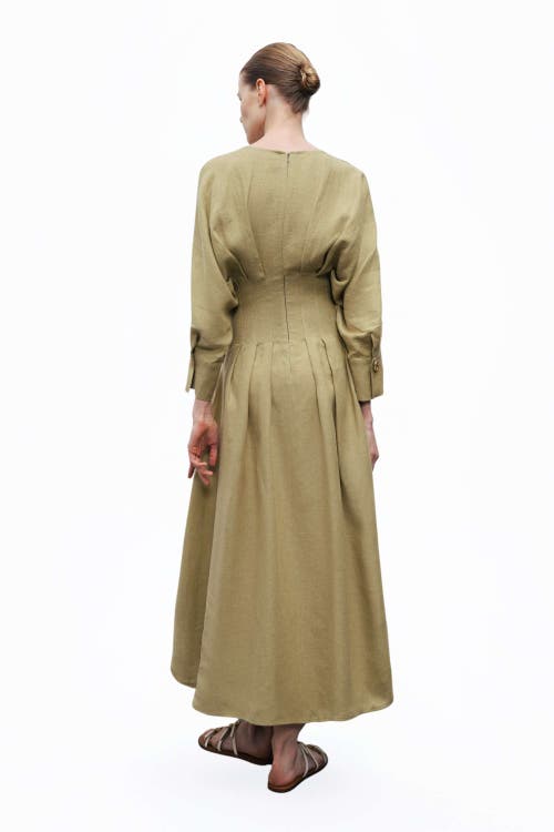 Shop Nocturne Pleated Midi Dress