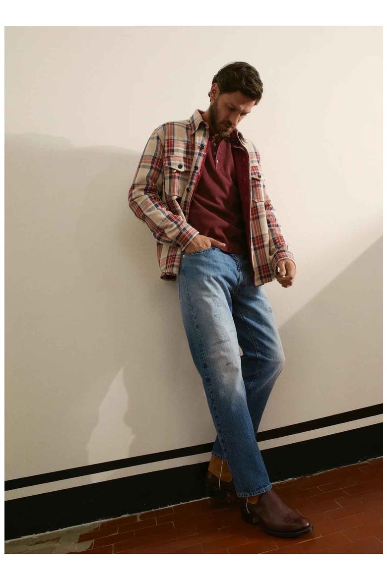 911 Superjohn Japan Selvedge 5 Pocket High Waist Denim Pants, Alternate, color, Custom Wash