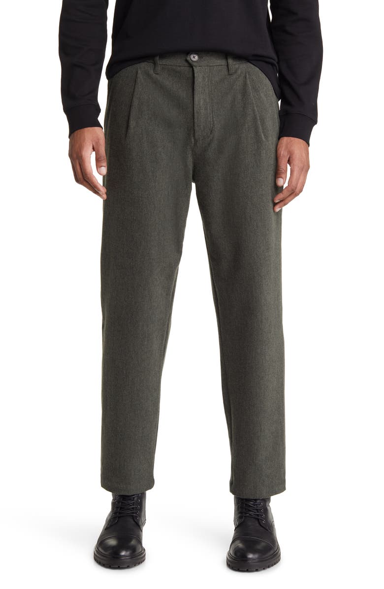 Frank And Oak The Pleated Flex Pants, Main, color,