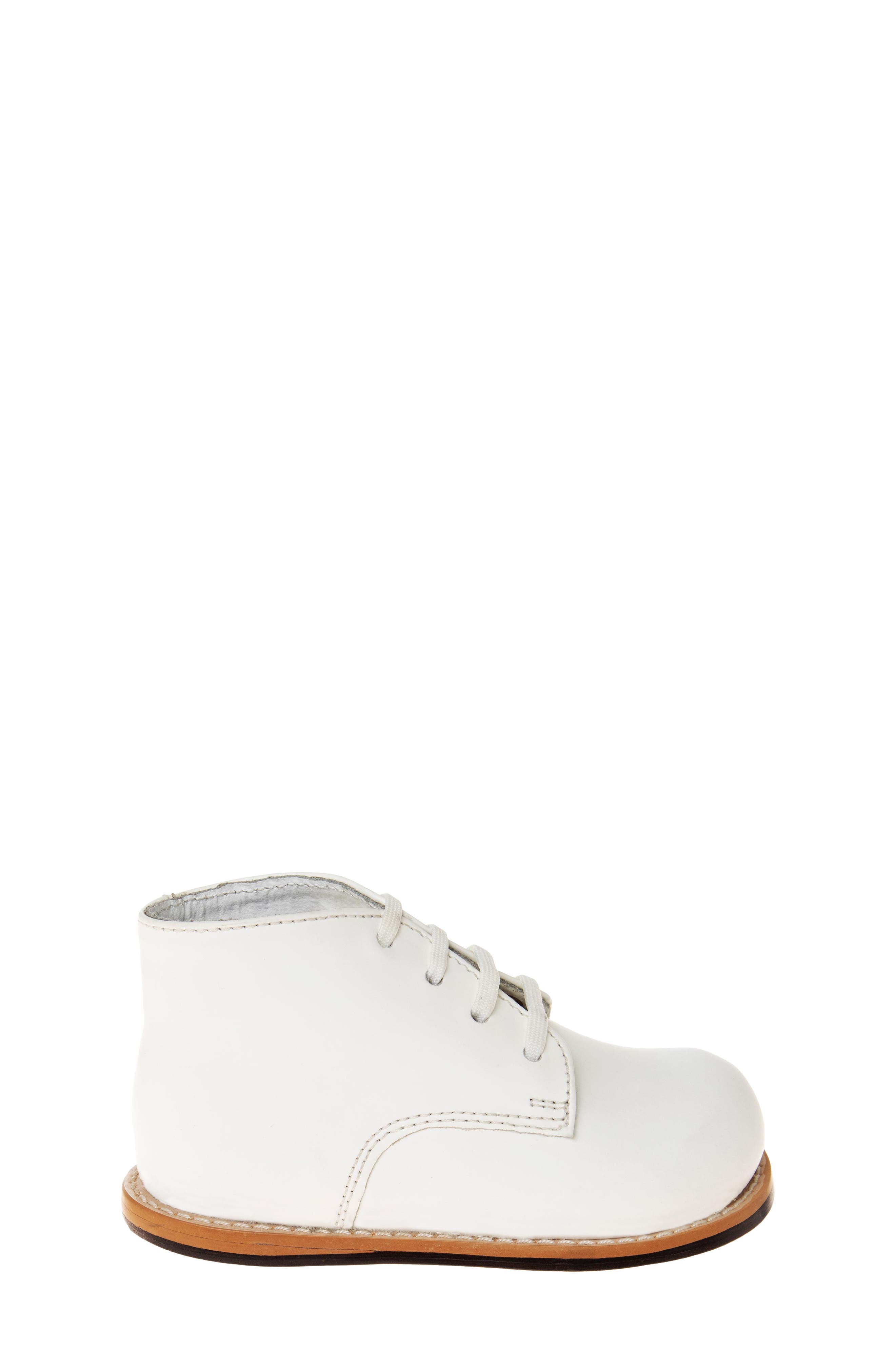 Kids' Lace-Up Boot, Alternate, color, WHITE
