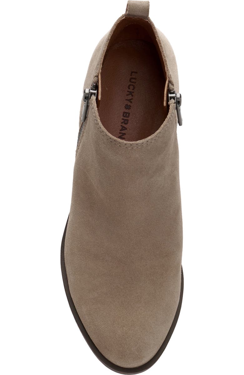 Lucky Brand Basel Bootie, Alternate, color, Bisque 04