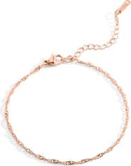 Mint & Lily Singapore Twist Bracelet