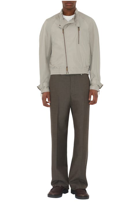 Silk Harrington Jacket