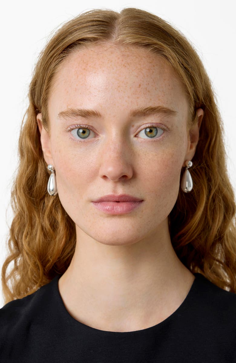 Lié Studio The Lola Drop Earrings, Alternate, color, Silver