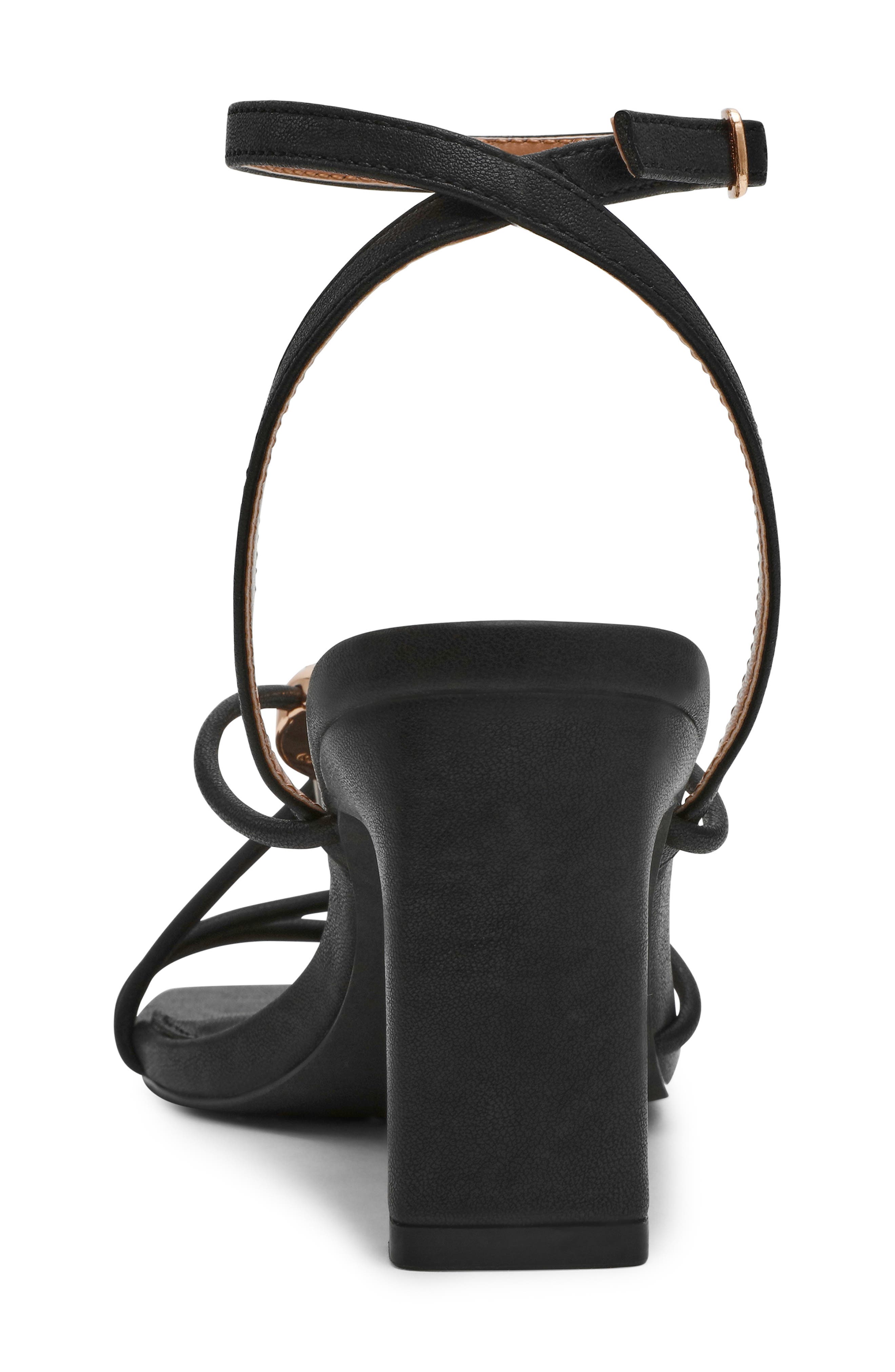 DV by Dolce Vita Leeana Ankle Strap Sandal, Alternate, color, Black