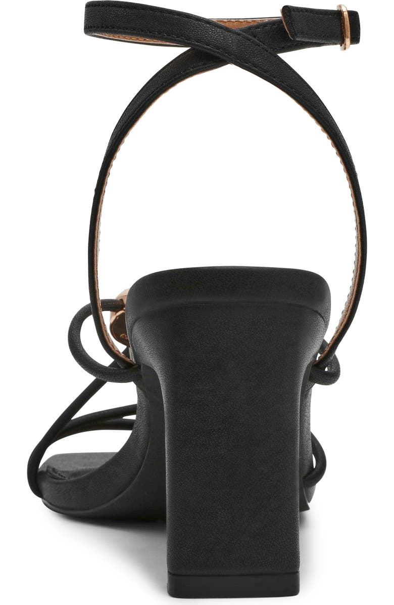 DV by Dolce Vita Leeana Ankle Strap Sandal, Alternate, color, Black