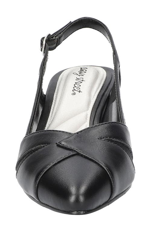 EASY STREET EASY STREET AVENA MESH SLINGBACK PUMP
