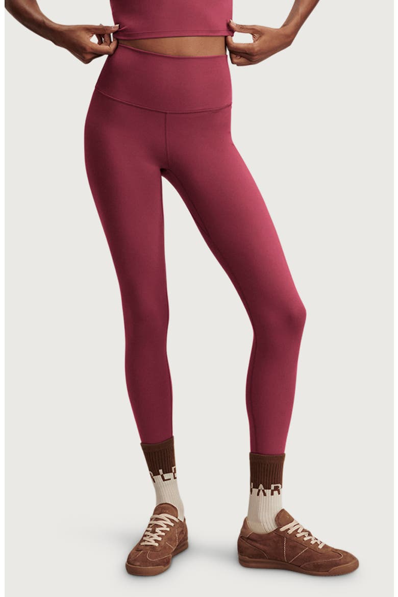 FreeSoft™ High Rise 25-Inch Leggings, Main, color, RICH RASPBERRY