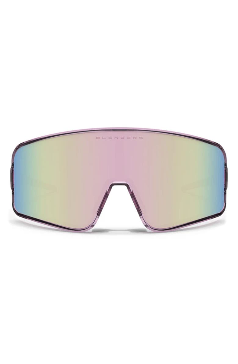 Blenders Eyewear Eclipse 99mm Polarized Shield Sunglasses, Main, color, 