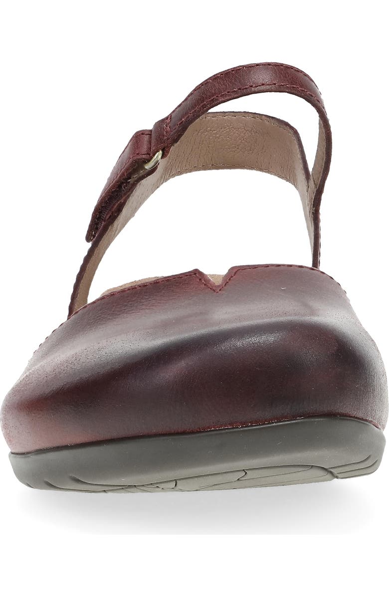 Dansko Rowan Flat, Alternate, color, Fig