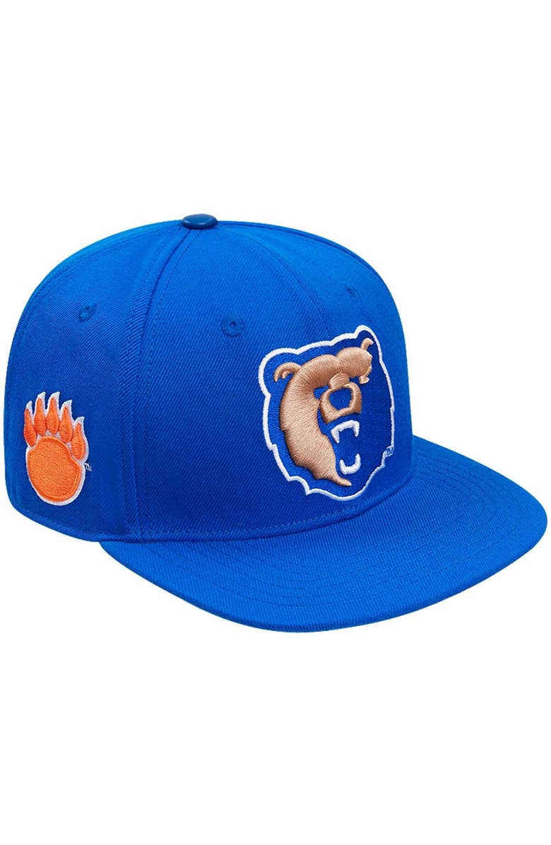 PRO STANDARD Men's Pro Standard  Royal Morgan State Bears Evergreen Mascot Snapback Hat, Main, color, 