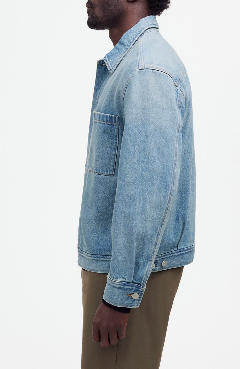 Madewell Denim Shirt Jacket, Alternate, color,