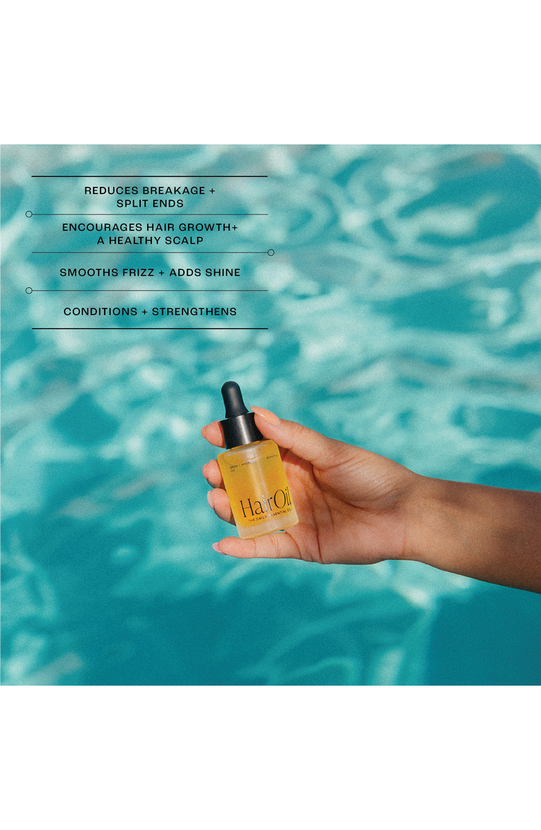 The Daily Essential Co Hair Oil, Alternate, color, Yellow