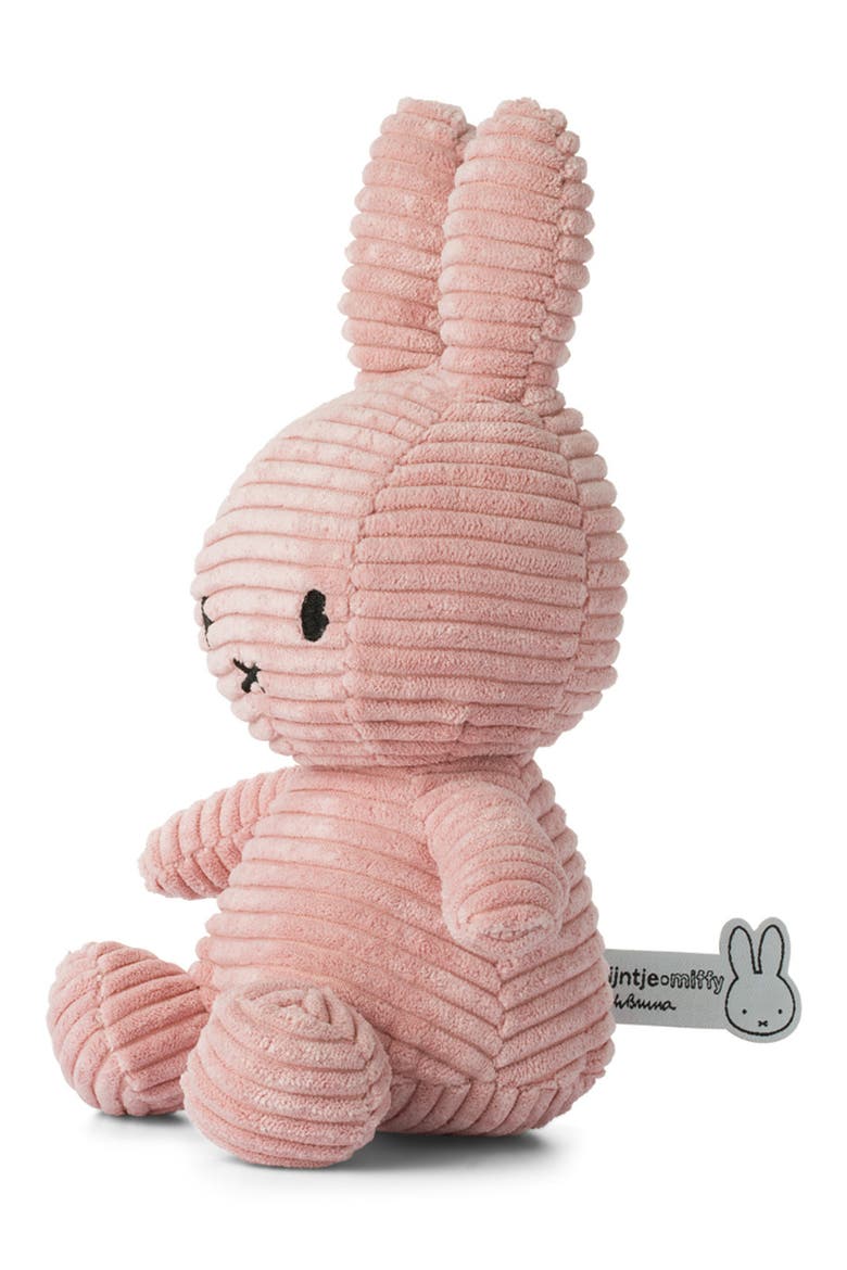 x Miffy Corduroy Stuffed Animal, Alternate, color, PINK