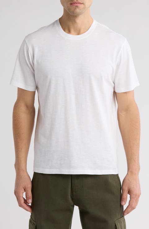 Slub Cotton Crewneck T-Shirt