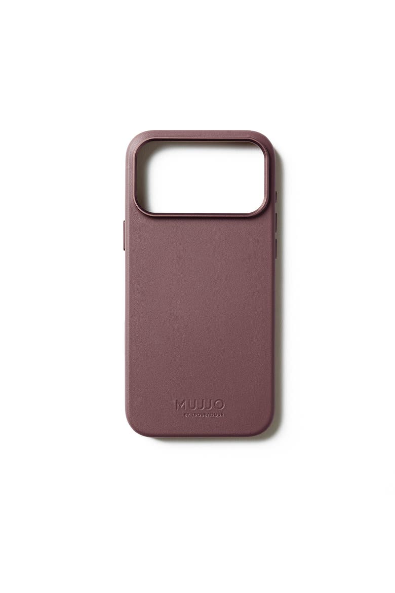 Full Leather Case for iPhone 17 Pro Max, Main, color, Bronze Red