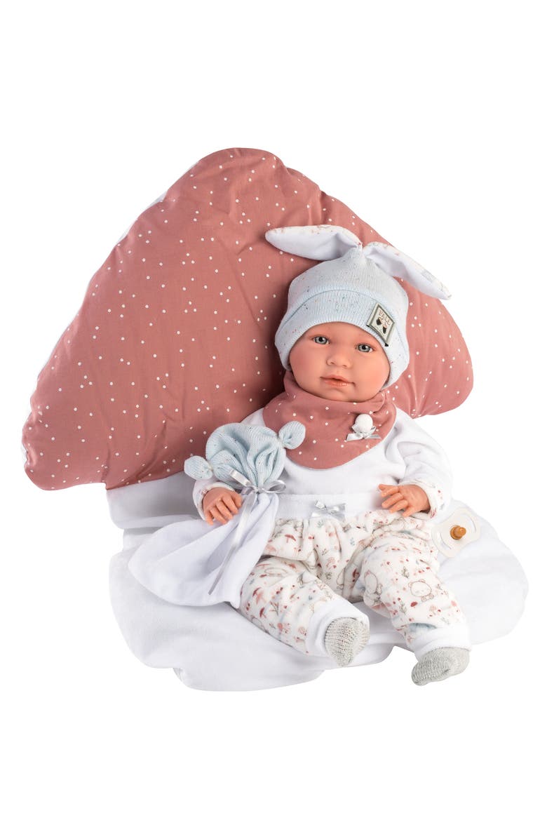 Llorens Faith 17" Crying Articulated Baby Doll, Alternate, color,