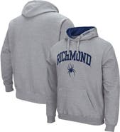 COLOSSEUM Men's Colosseum Heathered Gray Richmond Spiders Arch and Logo Pullover Hoodie