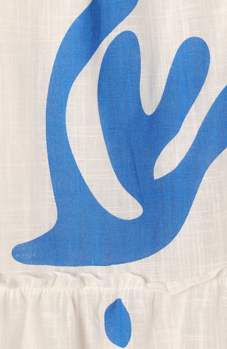 Petal & Pup Elena Print Sleeveless Minidress, Alternate, color,