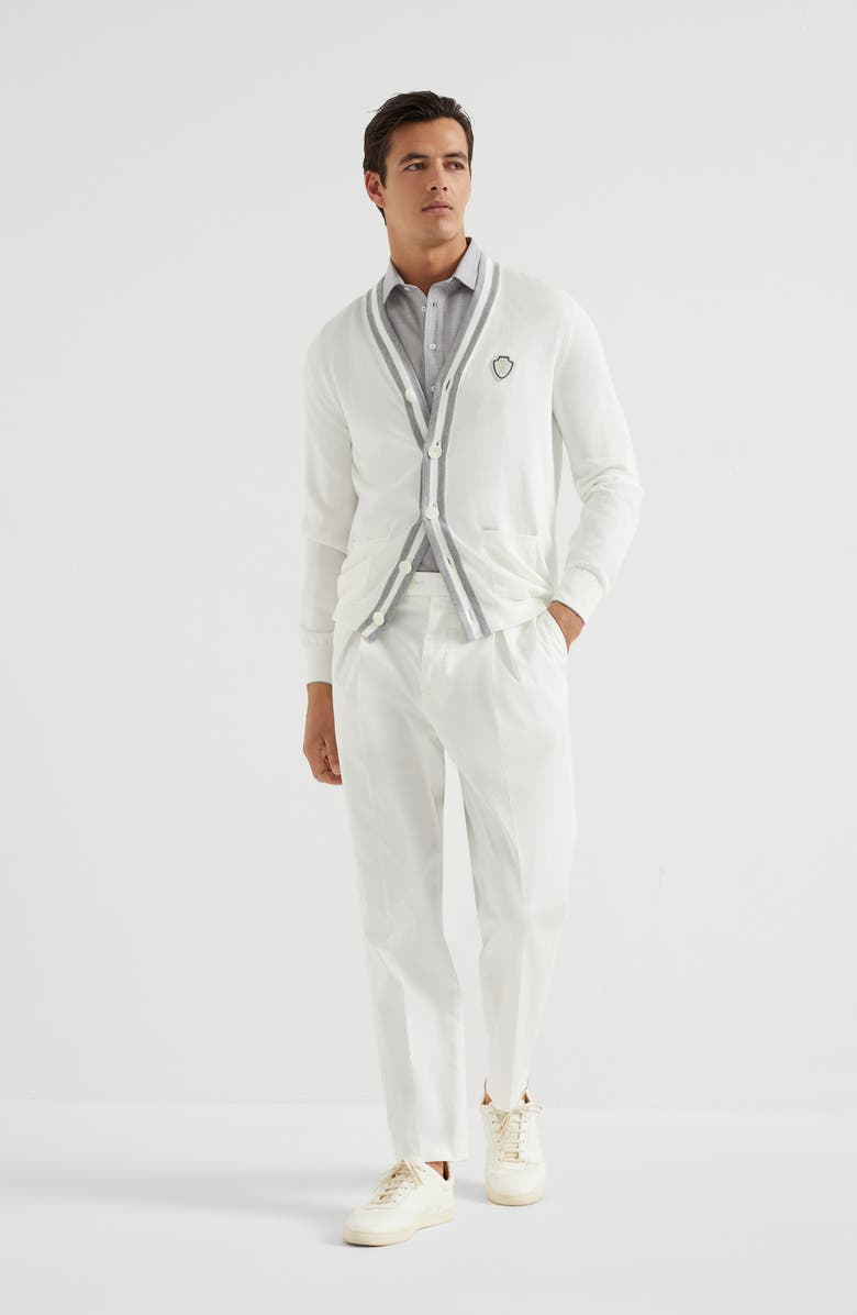 Brunello Cucinelli Poplin polo, Alternate, color,