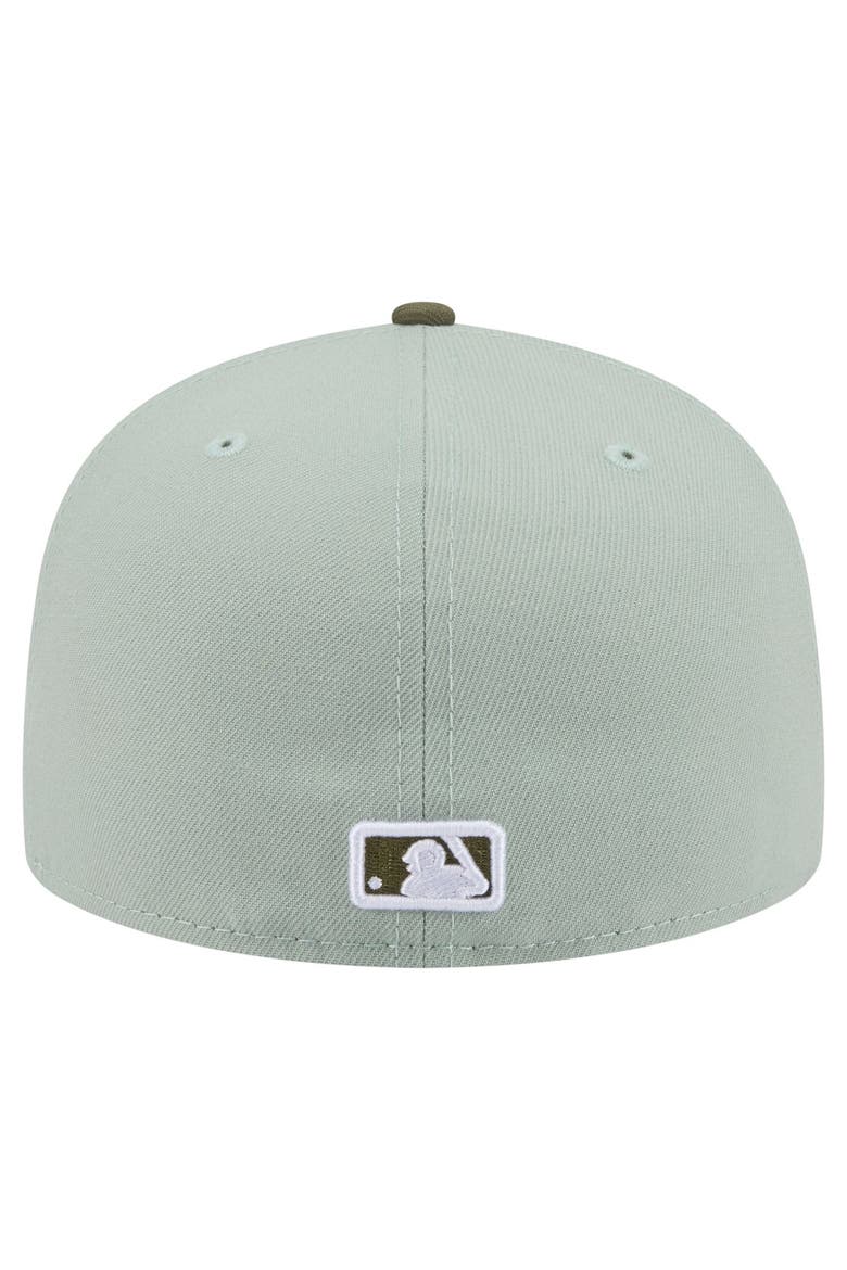 Men's New Era Green/Olive San Diego Padres Color Pack 59FIFTY Fitted Hat, Alternate, color, Green
