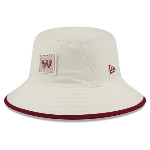 Men's New Era  Cream Washington Commanders 2026 NFL Training Camp Sport Bucket Hat