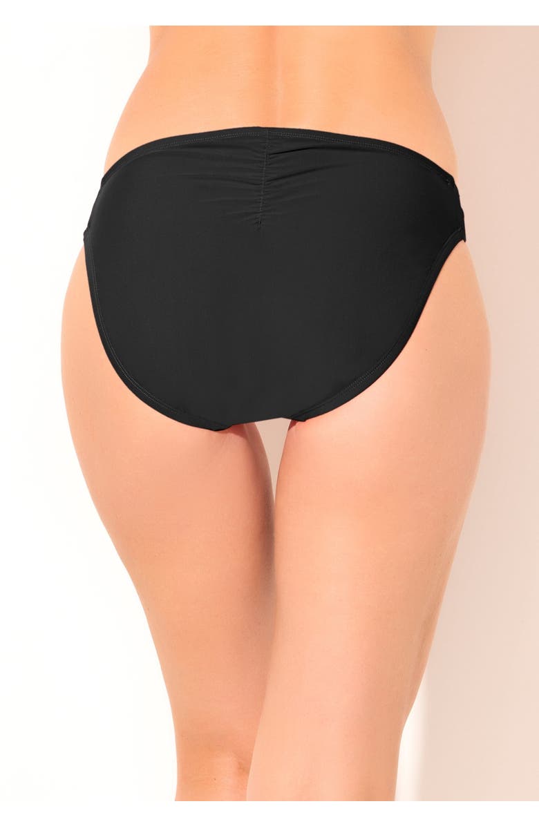 Swimsuits for All Triple String Swim Brief, Alternate, color, Black