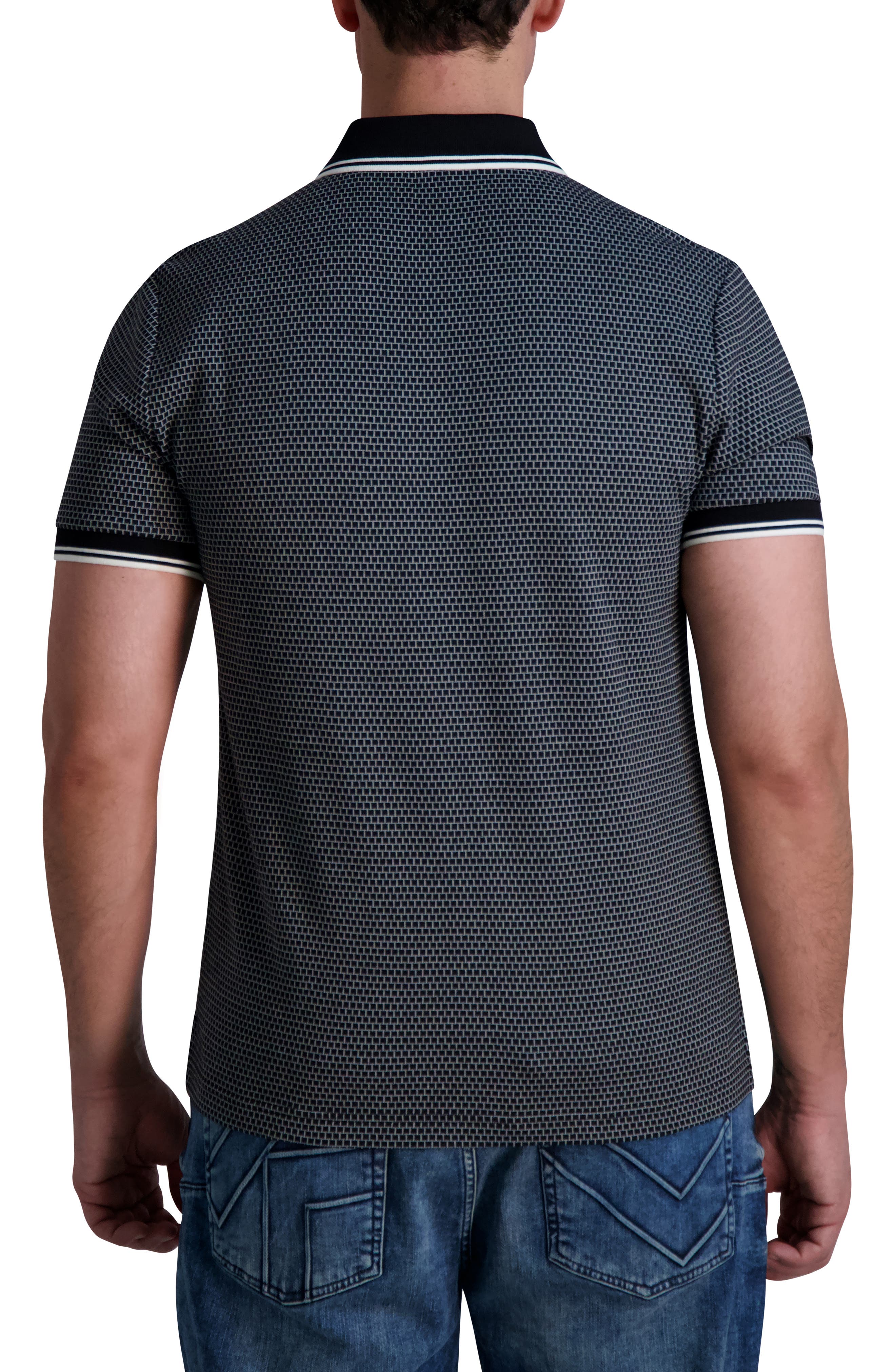 Textured Performance Knit Polo - image 2