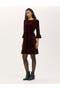  Burgundy Animal