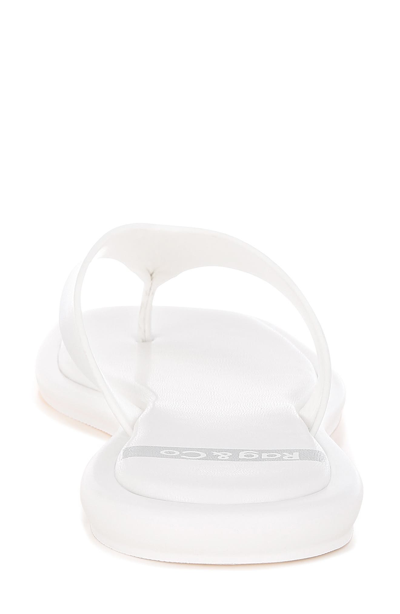 Makawi Flip Flop, Alternate, color, WHITE