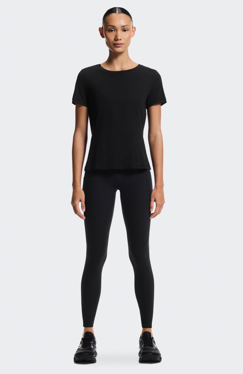 On Studio-T T-Shirt, Alternate, color, Black