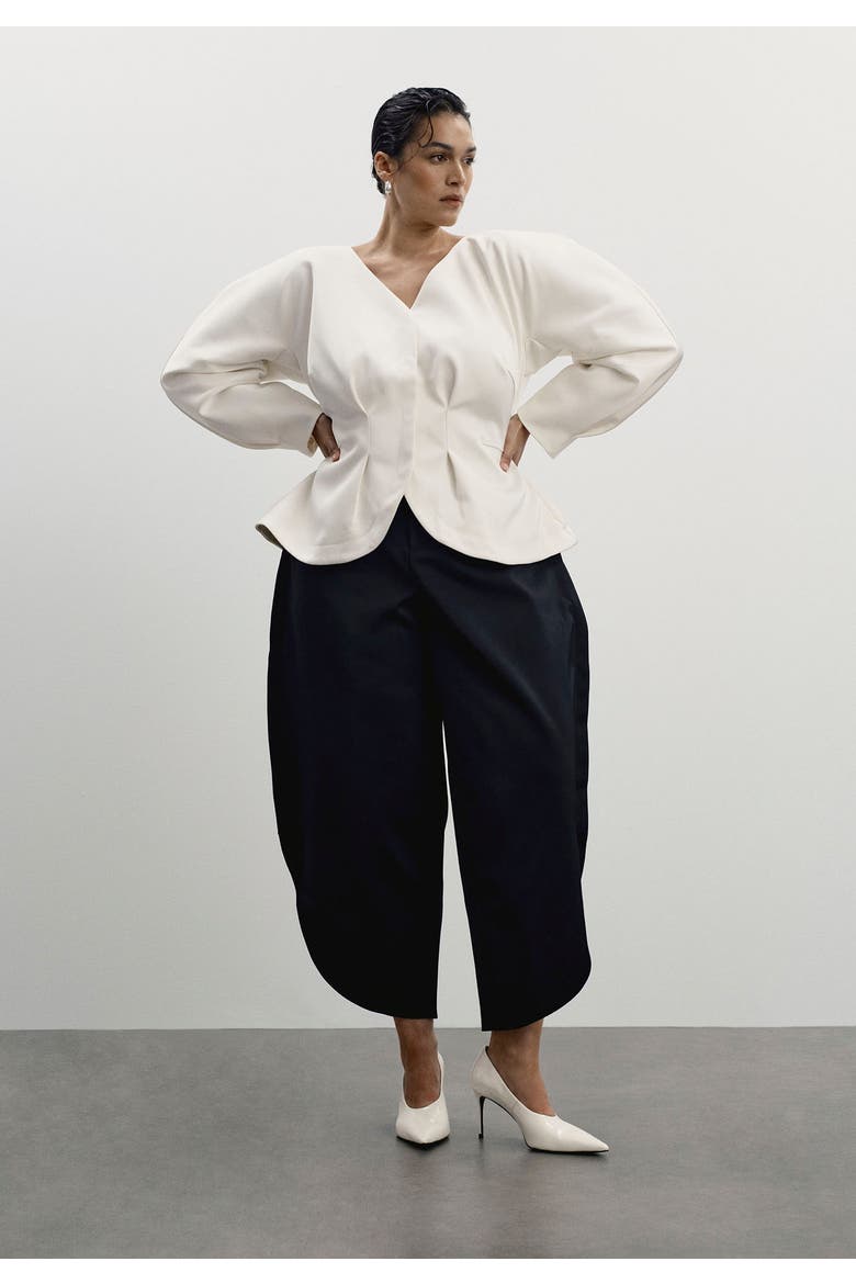 Crescent Moon Jacket, Alternate, color, VANILLA ICE