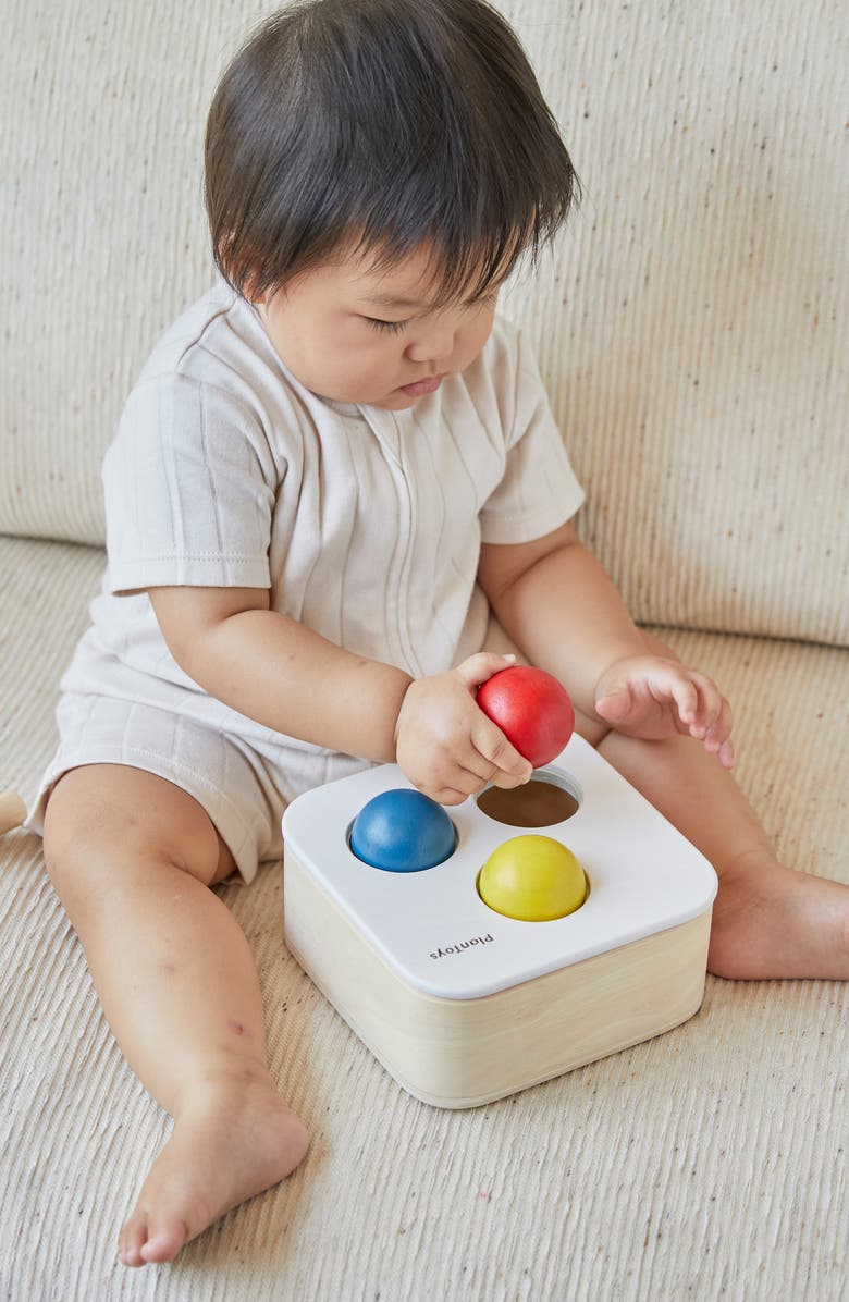 PlanToys<sup>®</sup> Punch & Drop Bin, Alternate, color, Assorted