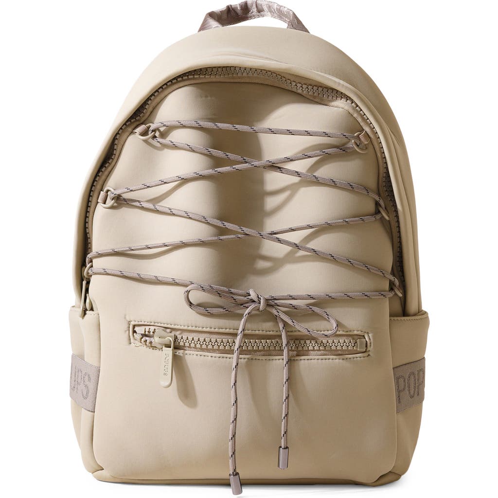 Pop Ups Brand Everyday Neoprene Backpack In Brown