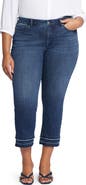 NYDJ Marilyn Release Hem Ankle Straight Leg Jeans