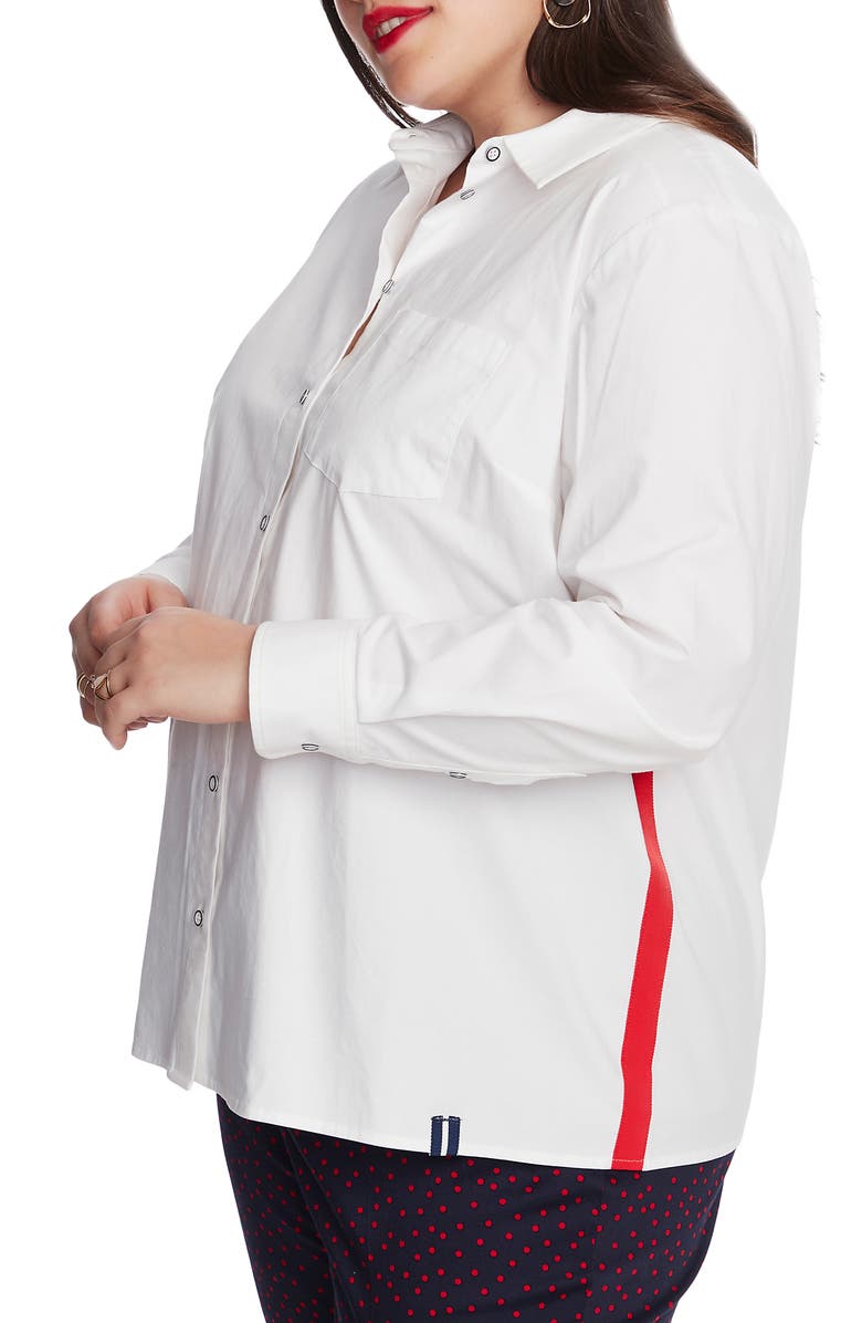 Court & Rowe Embroidered Button-Up Shirt, Alternate, color,