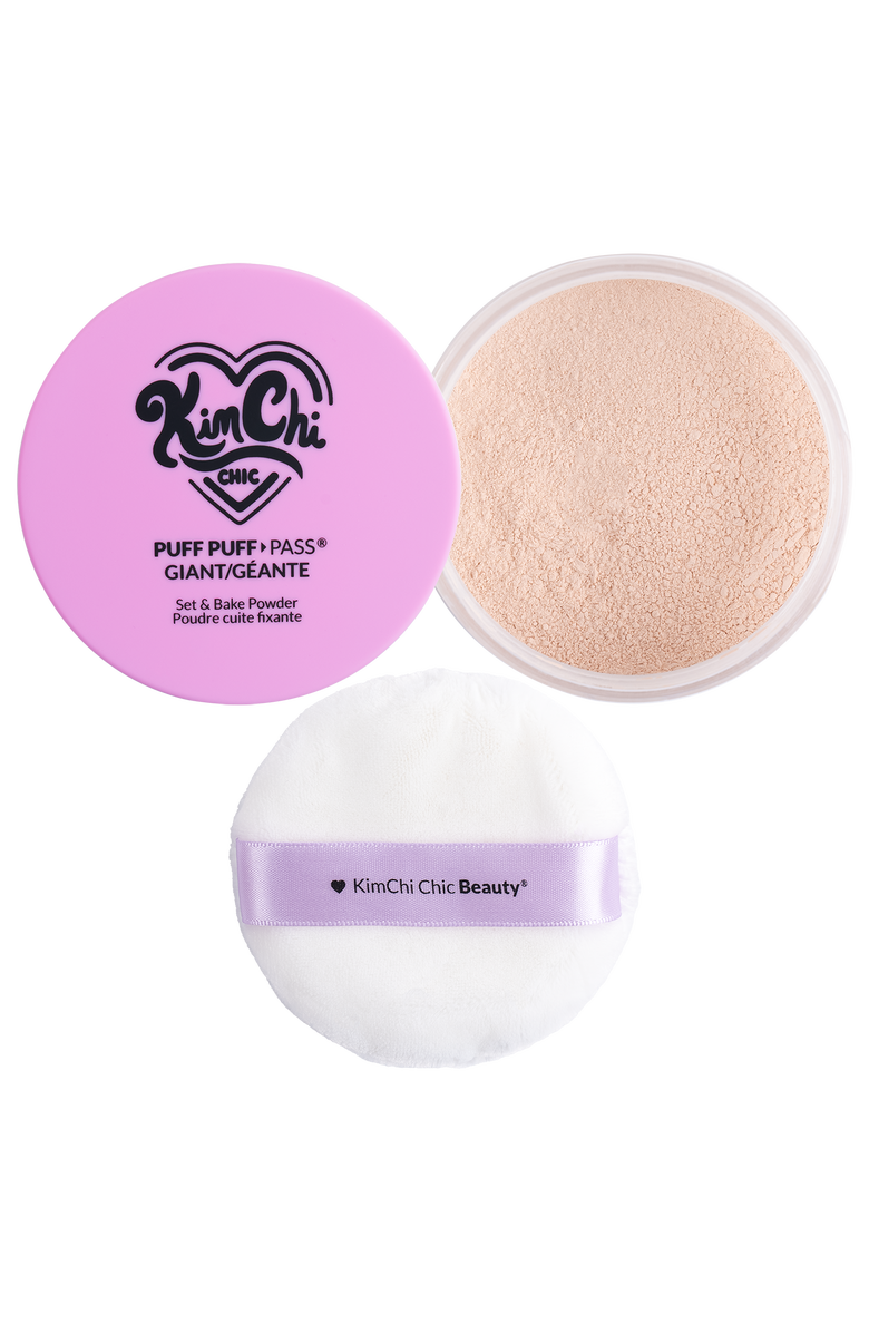 KIMCHI CHIC BEAUTY Giant Puff Puff Pass Set and Bake Powder 2.82oz 01 Translucent, Alternate, color, 01 Translucent