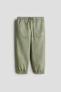 H&M Cotton Twill Joggers