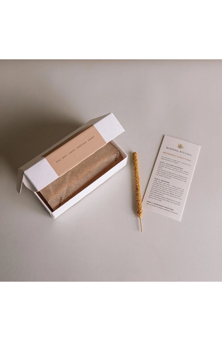 Cedar and Myrrh Palo Santo Incense Sticks - 30 Mini Hand-Rolled Sticks, Alternate, color, NO COLOR
