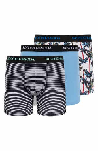 Scotch & Soda 3-Pack Cotton Stretch Trunks