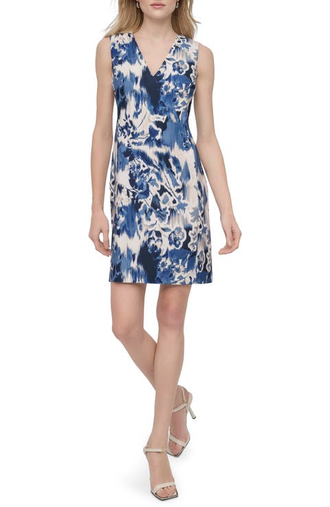 Sleeveless Shift Dress